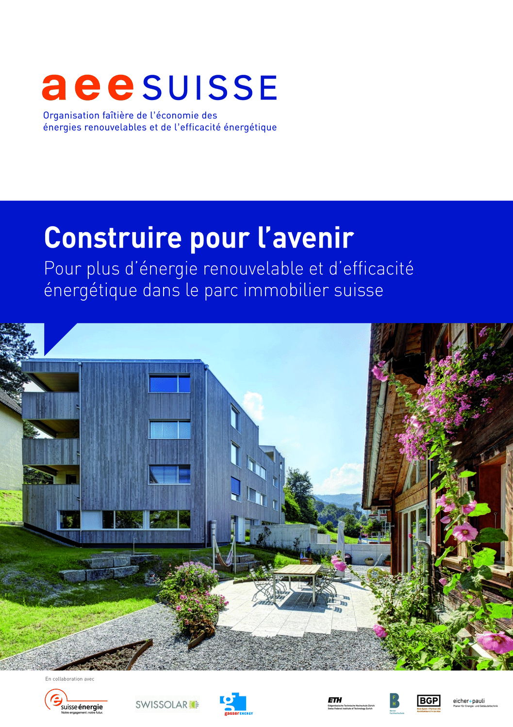 aee suisse Brochure Construire pour l'avenir