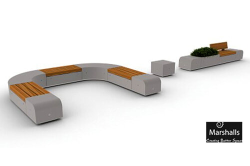 Gallery Sitzbank Metrolinia Consel Group AG