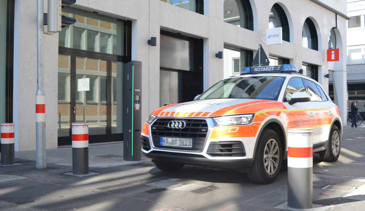 BarrierSystems Säule