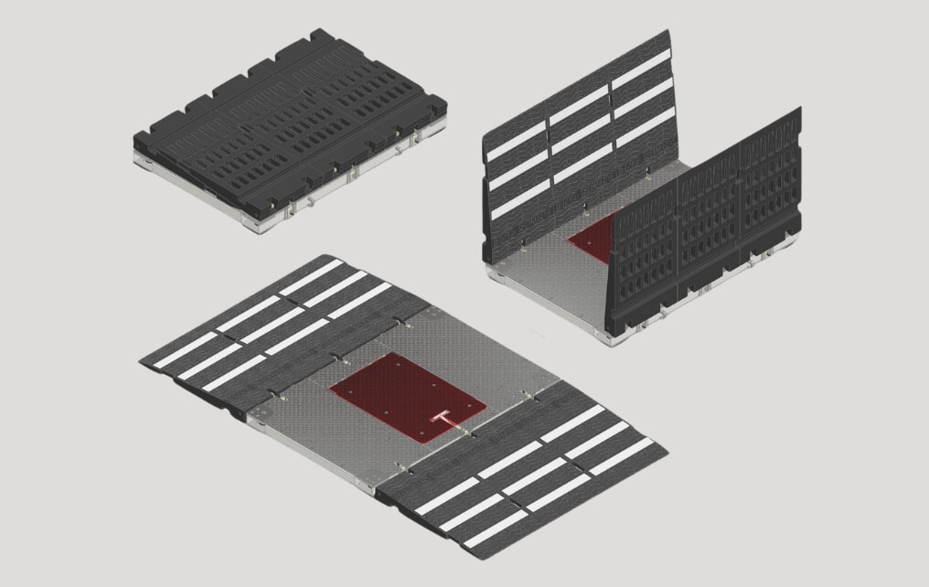 Aufbau Mobile Fahrzeugsperre Armis One Consel Group Ag