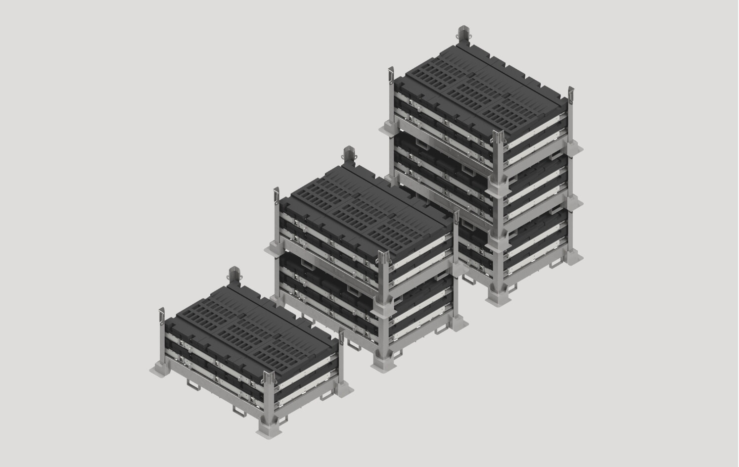 Schwerlastpalette für die mobile Fahrzeugsperre ARMIS ONE