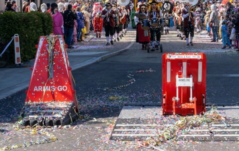 Temporärer Zufahrtsschutz für Veranstaltungen
