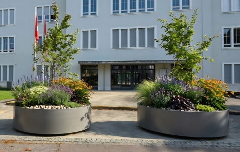 Schützendes Stadtmobiliar