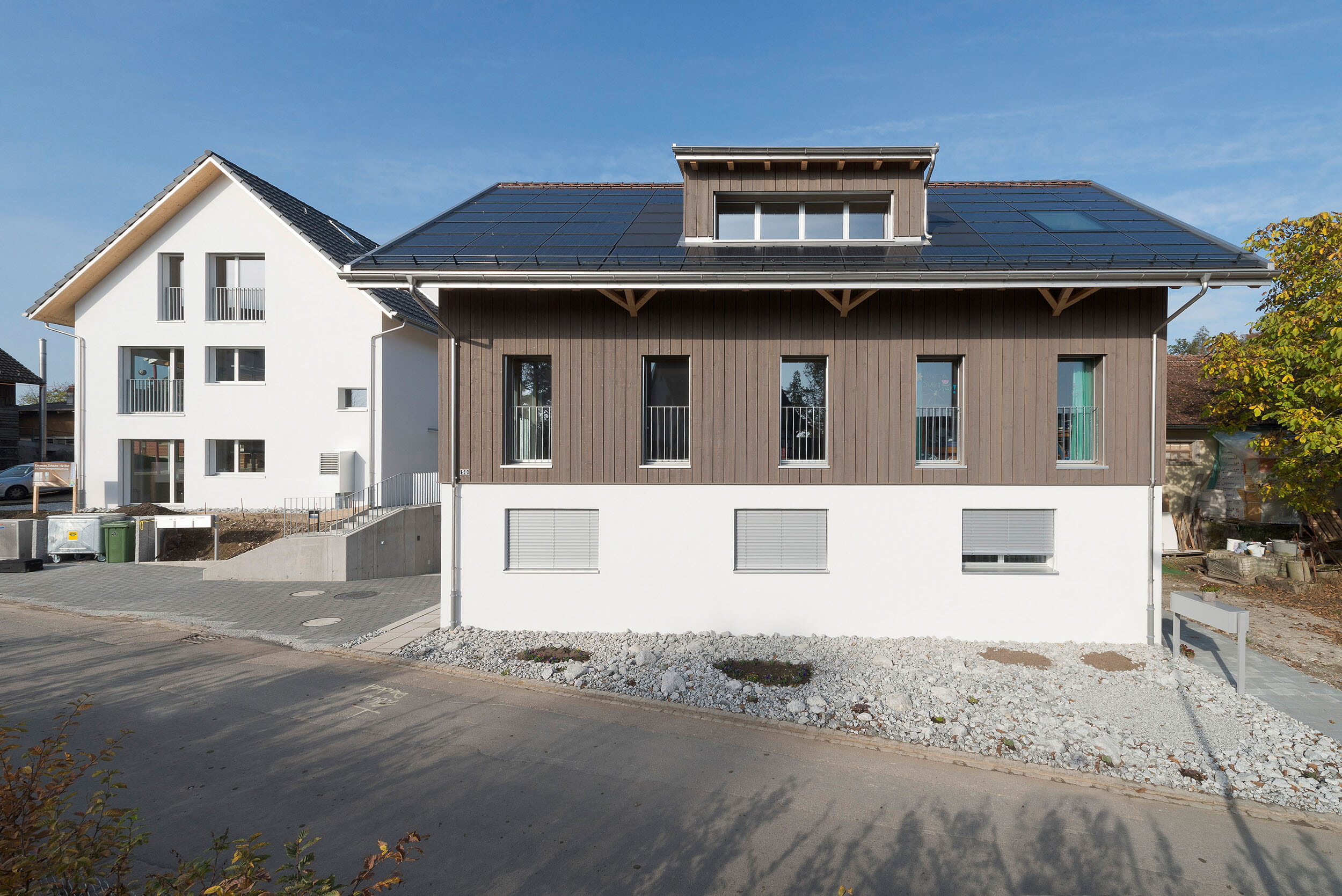 Mehrfamilienhaus aus Massivholzbau in Hombrechtikon