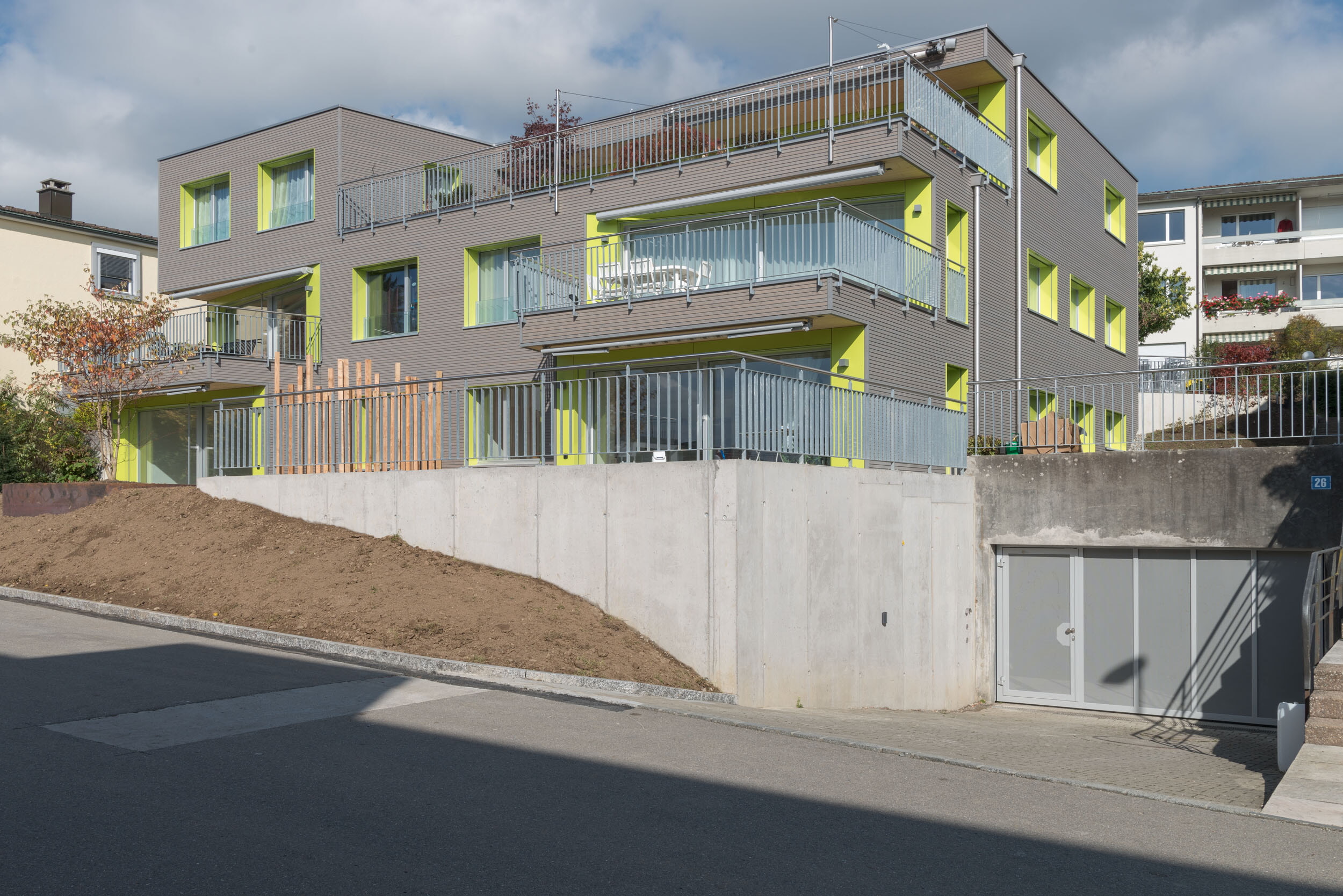 Mehrfamilienhaus in Stäfa aus Holz