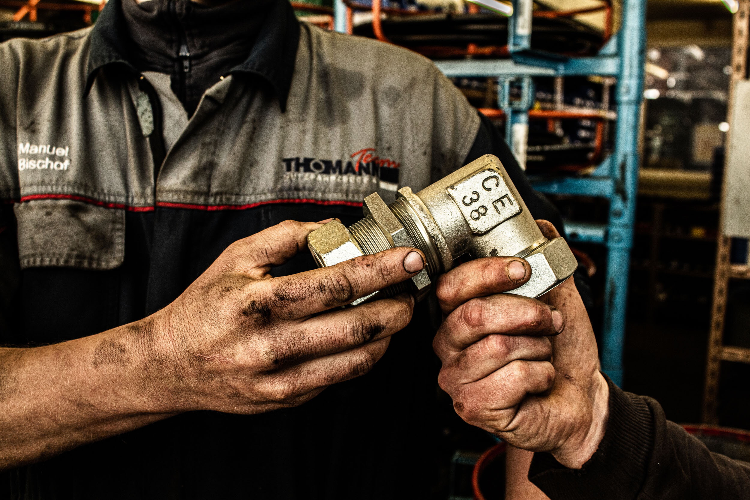 Referenz Hydraulik Thomann