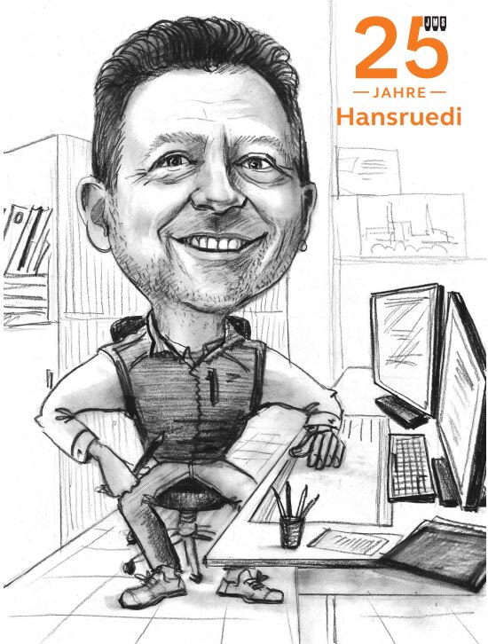 Hansruedi Hieber 14.04.2023 25 Jahre