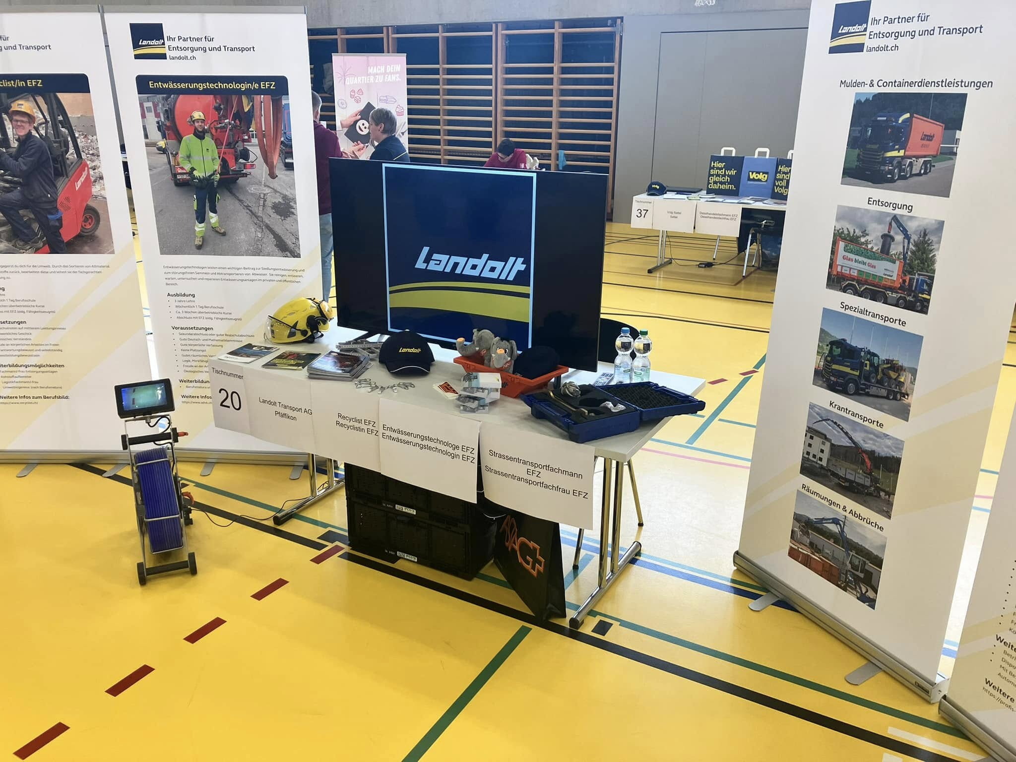 Messestand Lehrstellenmarkt Rothenthurm (2)