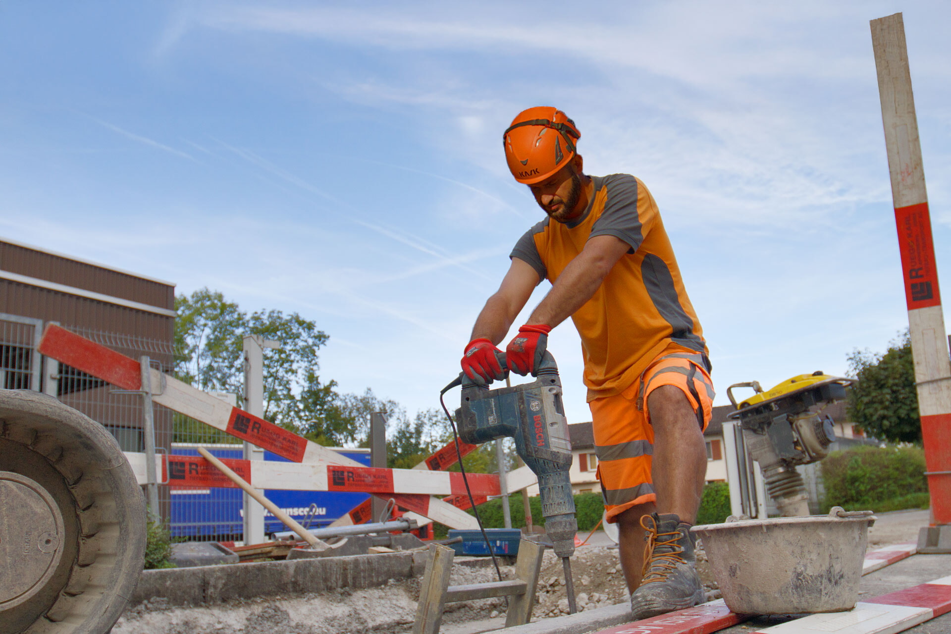 Tiefbau Werkleitungsbau