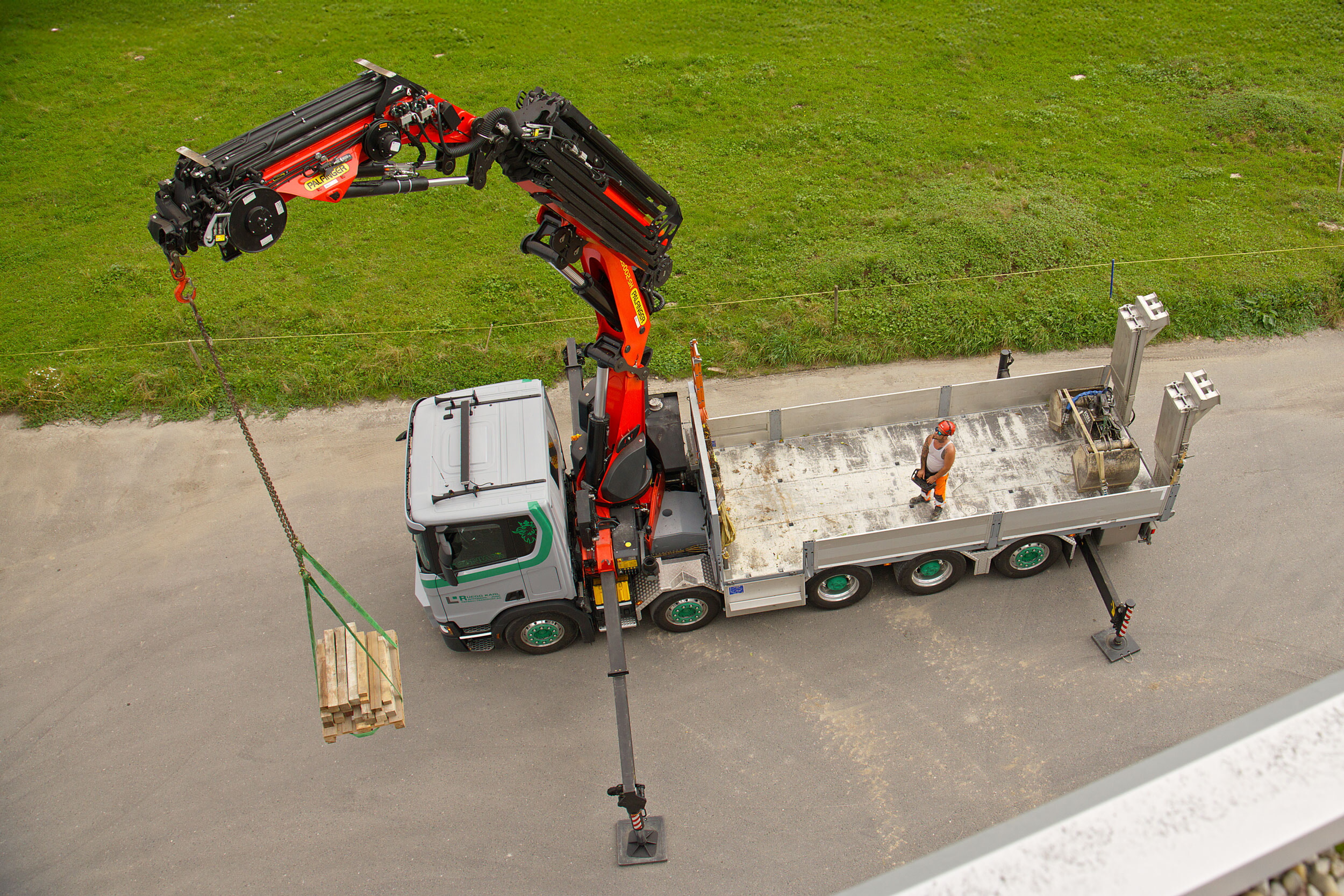 Kranarbeiten Und Transport