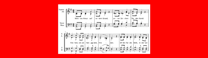 Hymne ist Teil einer nationalen Wertedebatte